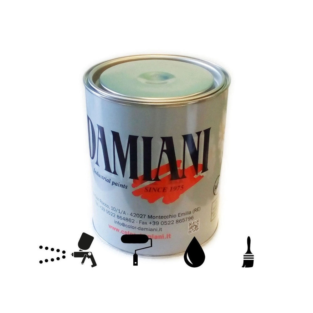 Damiani 1kg smalto ferromicaceo opaco a rapida essiccazione base nitro sintetica, colore  acciaio corten