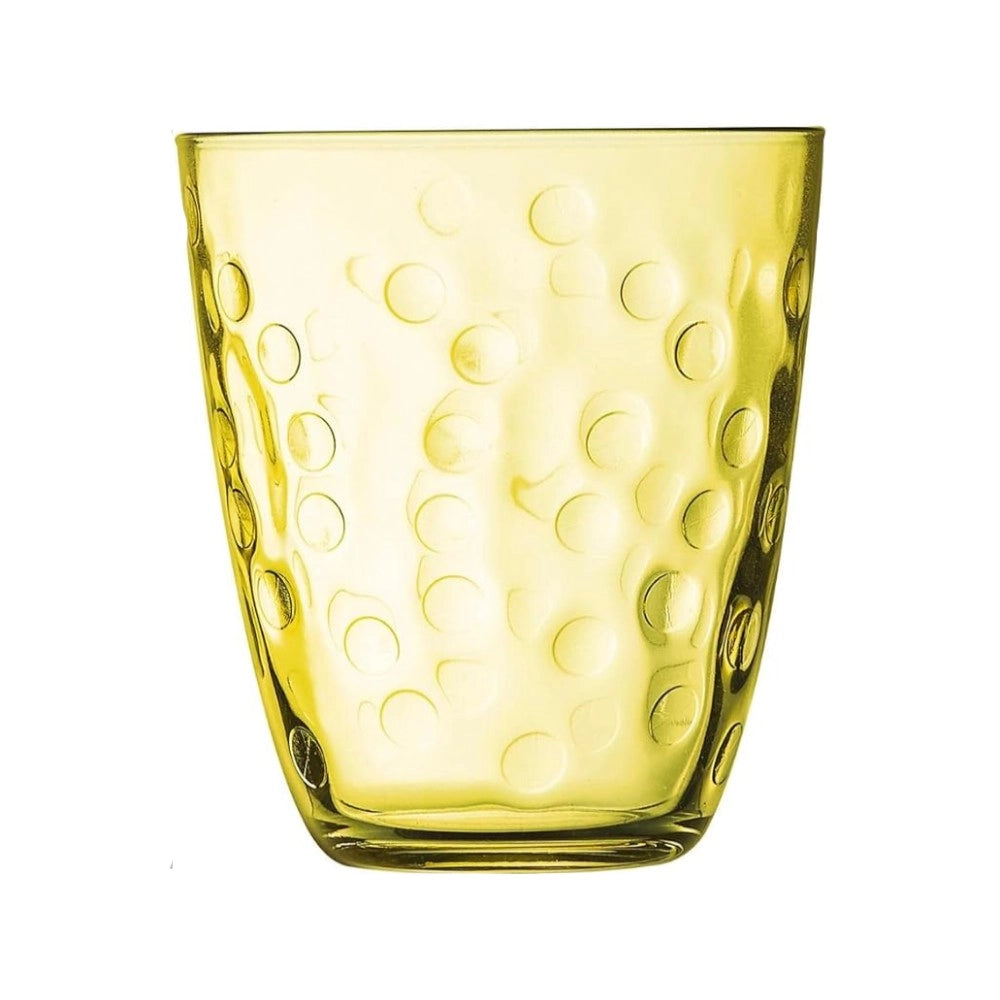 Bicchiere Concepto in vetro giallo cl 31