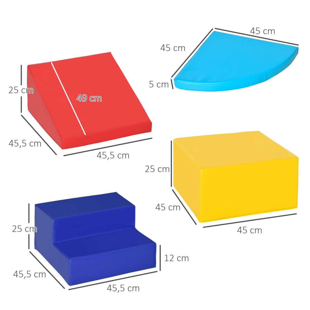 Blocchi da costruzione in schiuma per bambini ¨C zephmum ¨C Multicolore