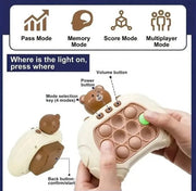 Gioco da Tavolo per Bambini, Console di Gioco a Push per Bambini Serie di Console di Gioco per Decompressione e Puzzola, Console di Gioco per Decompressione e Puzzola