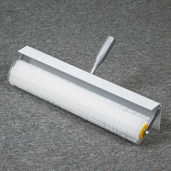 Pavimento rotante - Rimozione bolle d'aria - Protezione da spazzatura - Bianco - Per scooter - Superficie pavimentazione liscia