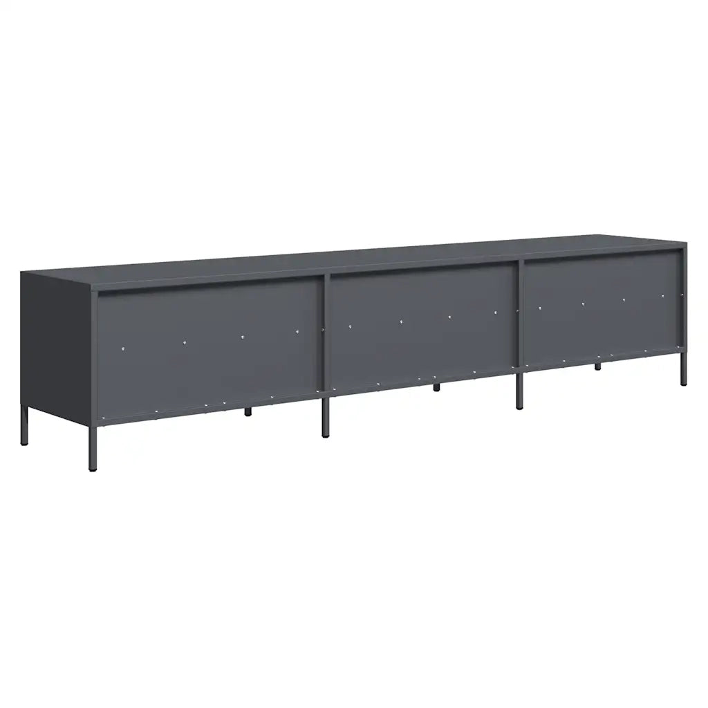 Mobile TV | Armadietto TV | Mobile Porta TV Antracite 202x39x43,5 cm Acciaio Laminato a Freddo