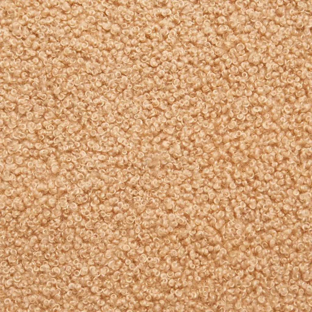 Poltrona Massaggiante Beige Bouclé 42034956