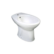Bidet Monoforo Con Scarico A Terra Serie Idro Bianco Idrobric - Idrobric