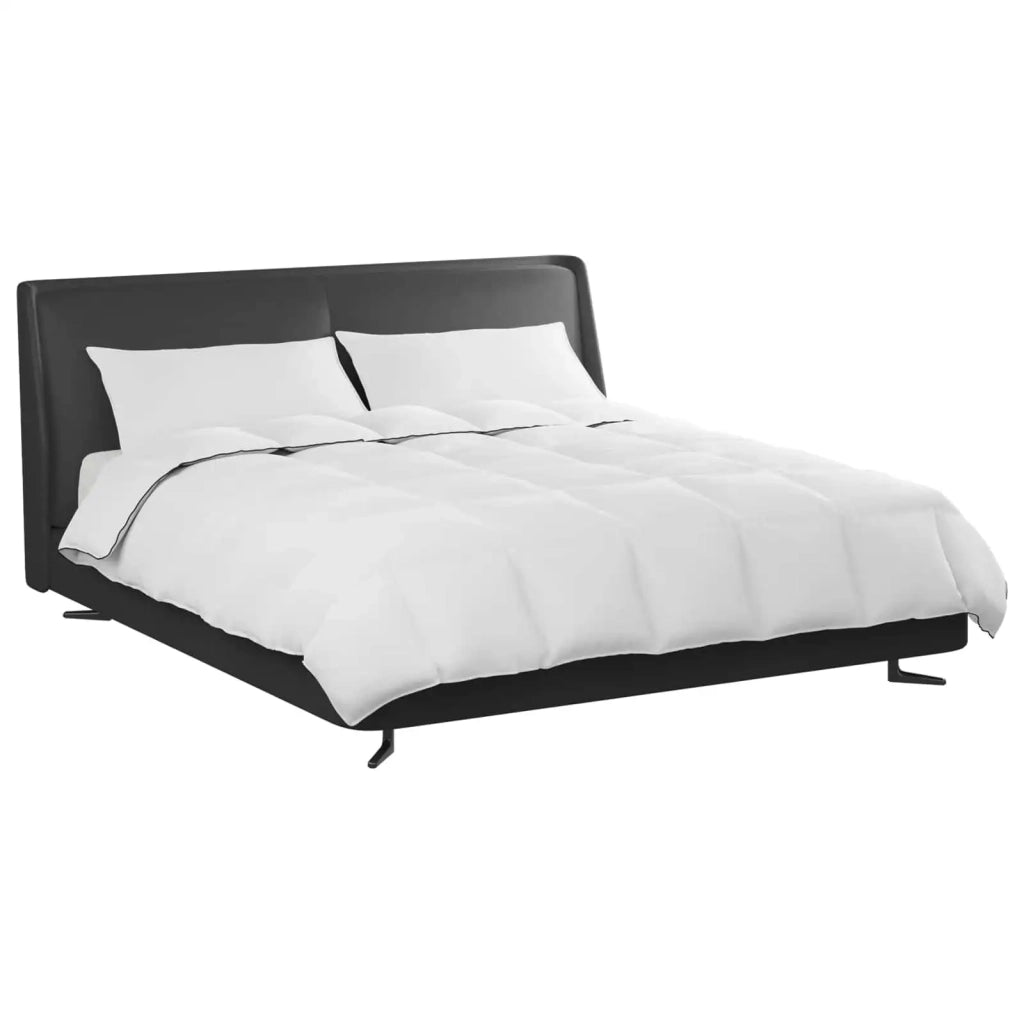 Duvet Invernale con cuscino 3 pcs Bianco Piuma d'anatra 3376902