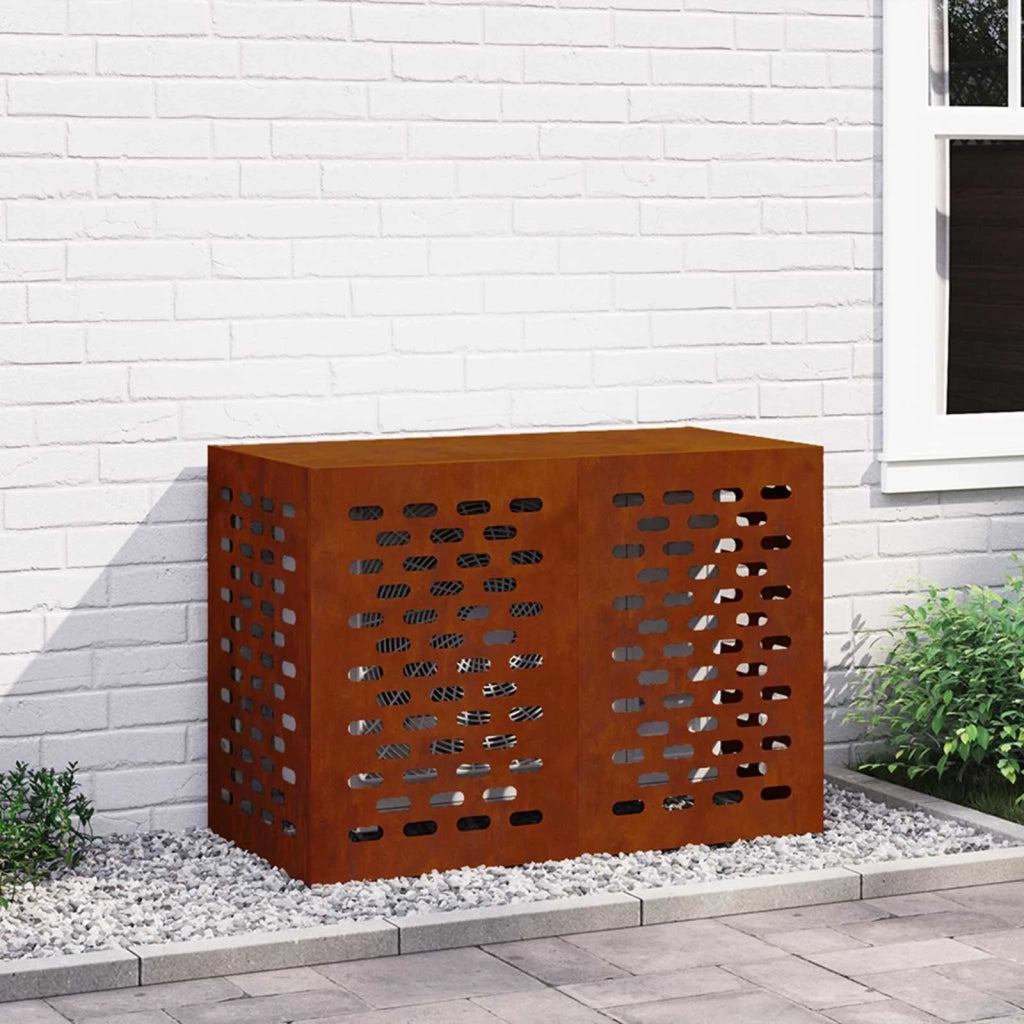 Copertura per condizionatore d'aria Ruggine 100 x 50 x 70 cm 865903