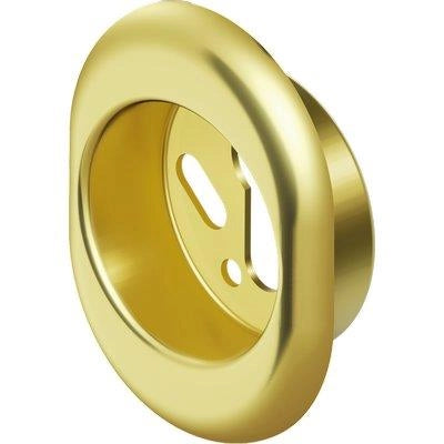 BOCCHETTA ANTISTRAPPO DEFENDER MRM500 DISEC  OTTONE LUCIDO I.MM 38/31 D.MM 50 H.MM 15