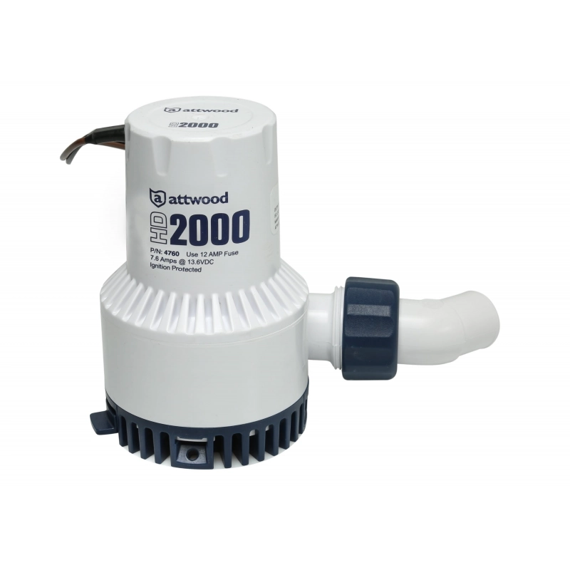 POMPA HEAVY DUTY HD 1700 12V HD2000 12V - CAPACITY LT/H 7800