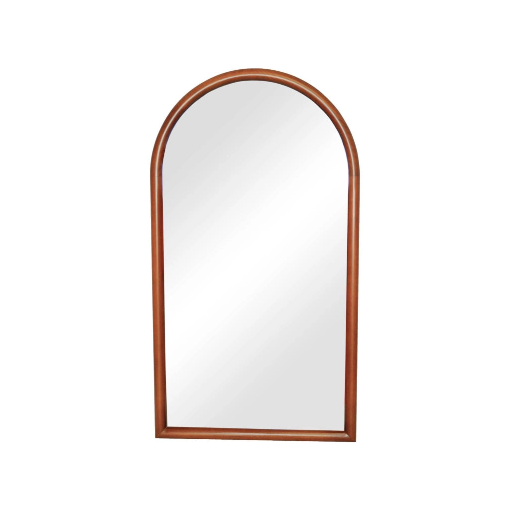 Specchio arco legno di pino, noce