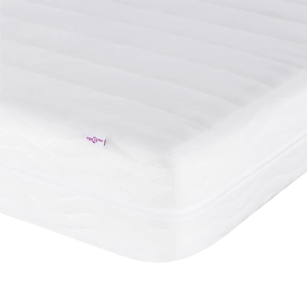 Letto con Materasso Rosa 90x200 cm in Velluto 3208639