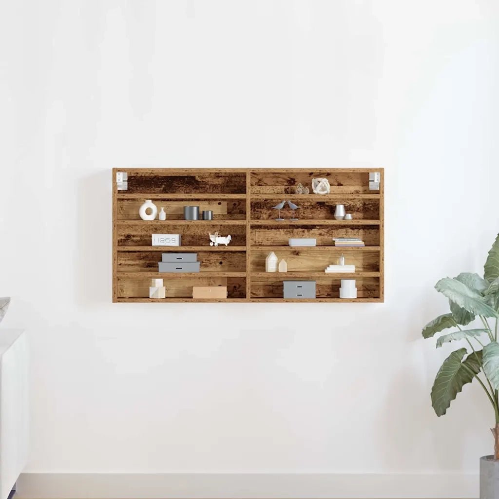 Vetrina Legno vecchio 100 x 8,5 x 50 cm Legno multistrato 862294