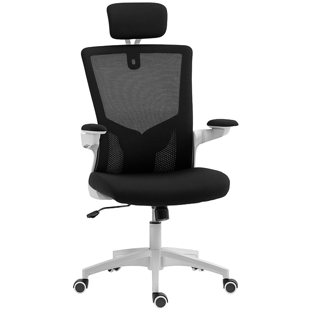 Sedia da ufficio ergonomica ¨C zephmum ¨C nero, 60x63x120cm
