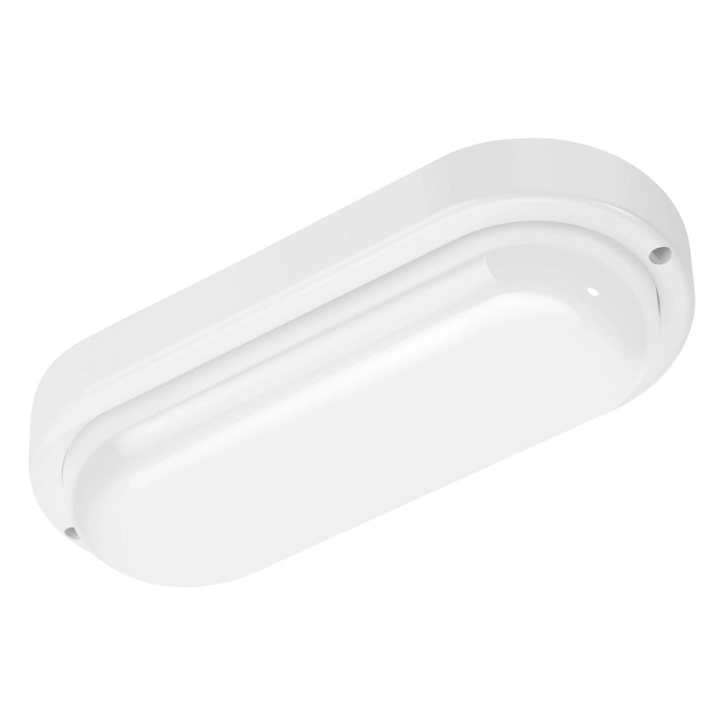 Plafoniera ovale bianca LED 18W 4000K IP64 Davo Eko-Light