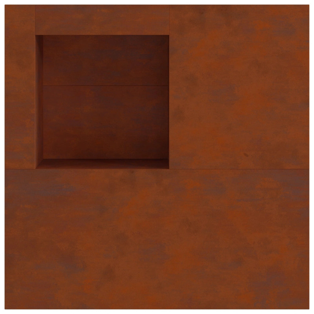 Focolare Marrone 100 x 100 x 30 cm 859001