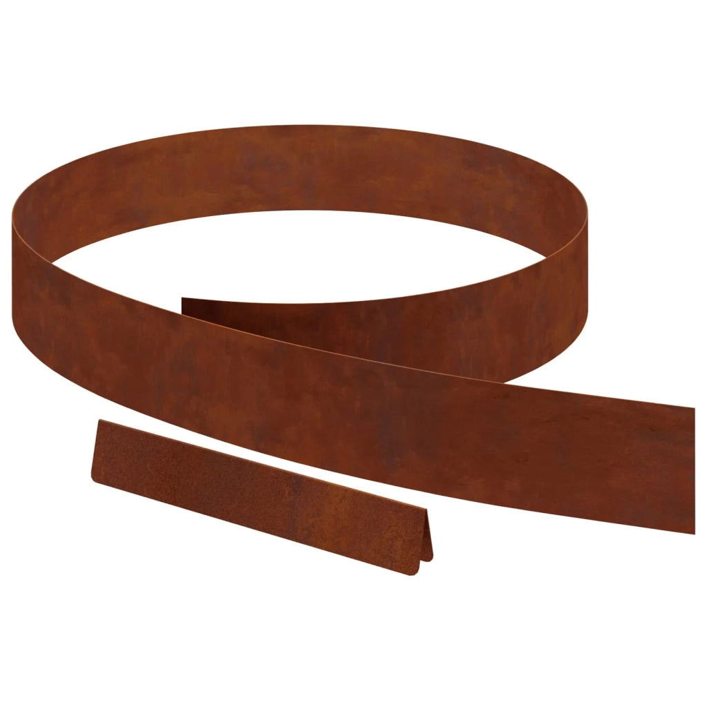 Bordura per Prato Ruggine 450 x 0,05 x 10 cm 868020