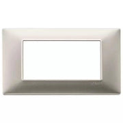 VIMAR PLANA - PLACCA 4M NICHEL OPACO