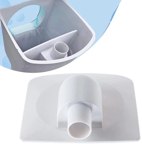 Adattatore per piastra aspirante per fondo piscina