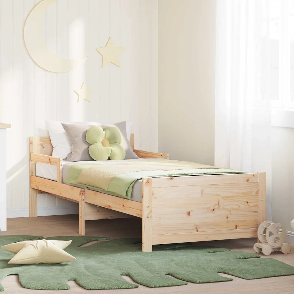 Struttura del letto Marrone 80 x 200 cm Legno multistrato