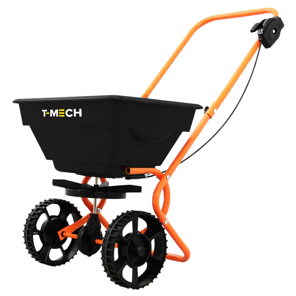 Carrello Spargitore Spargisale Seminatore Spargisemi Concimatore Spargiconcime 25KG