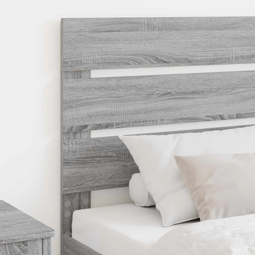 Testiera | Testata Grigio Sonoma Legno multistrato