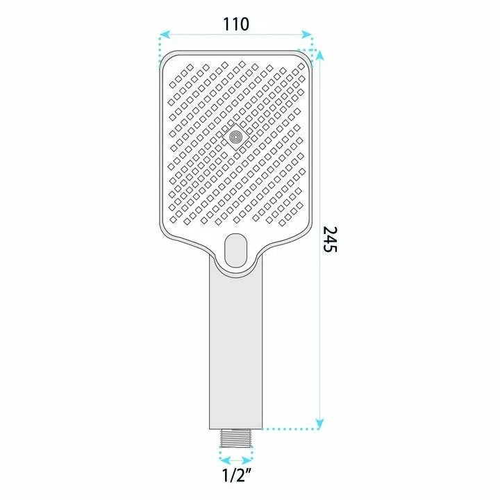 Doccia A Mano Rea Js-031 Brush Nickle