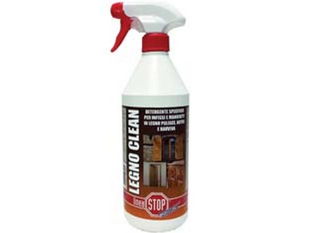 12pz legno clean detergente specifico pulizia infissi legno ml750 cod:ferx.fer407489