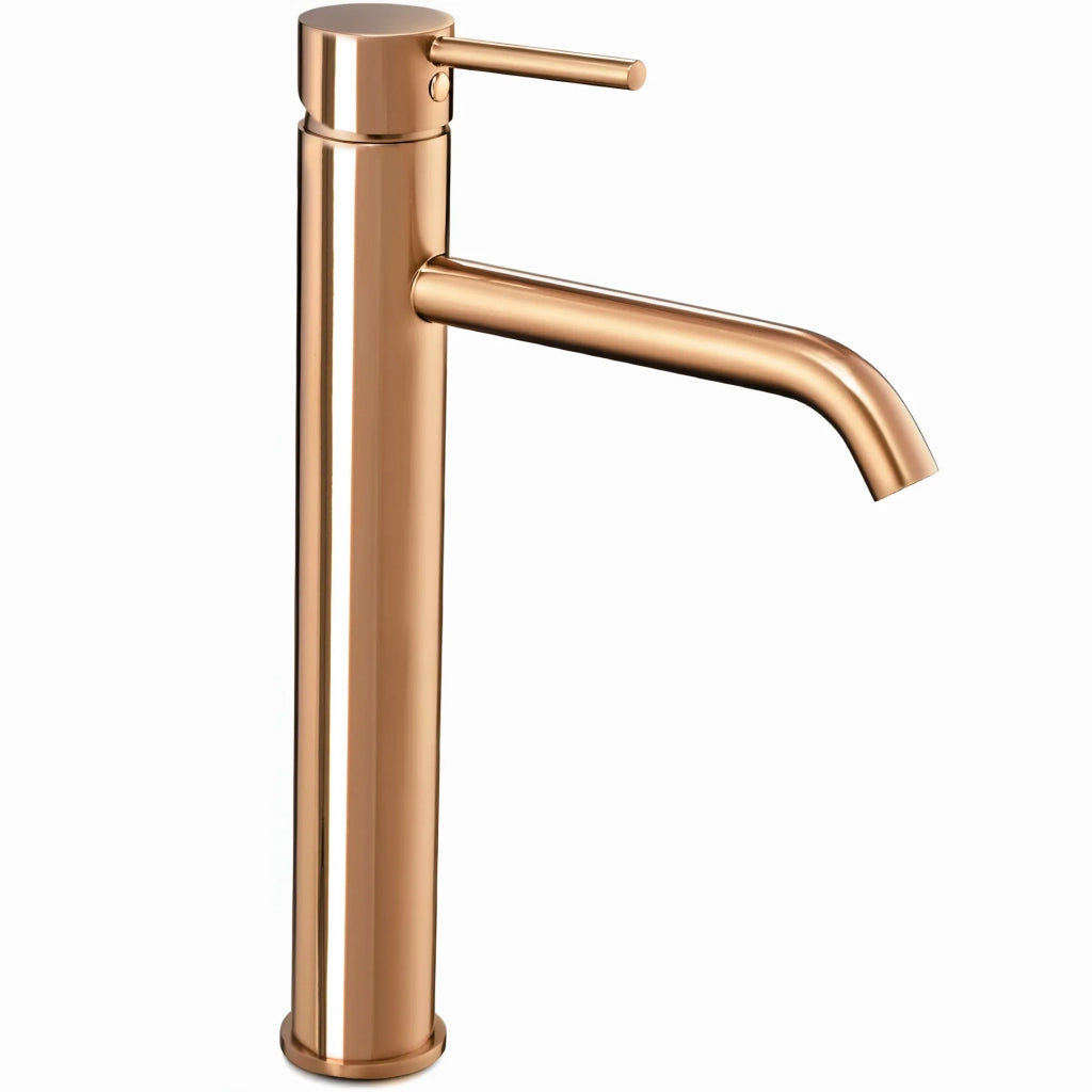 Rubinetto Da Lavabo Rea Lungo Copper High