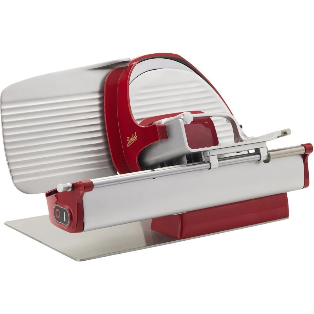 Berkel BKHLCGB2010000000R Home Line Plus Affettatrice lama 250 mm 190 W spessore taglio 0-18 mm colore Rosso