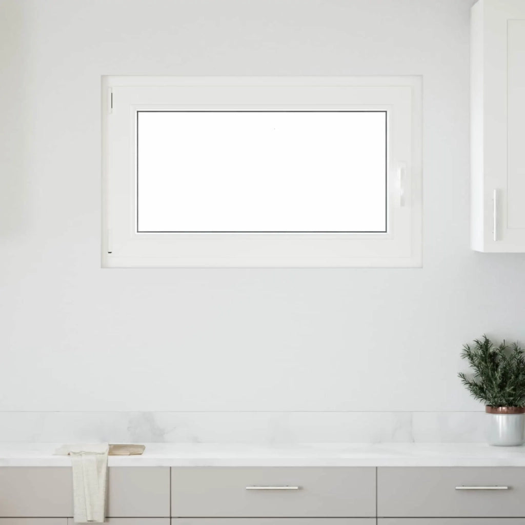 Finestra per Soffitta RISOR Bianco 100 x 60 cm PVC e Vetro 42047252