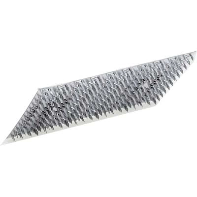 LAMA X RASCHIATORE INTONACO 620PR ANCORA - ACCIAIO MM 250X144- 6 pezzi