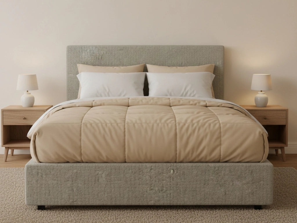 Carlisle, Letto Piazza e Mezza Sfoderabile Made in Italy, Grigio
