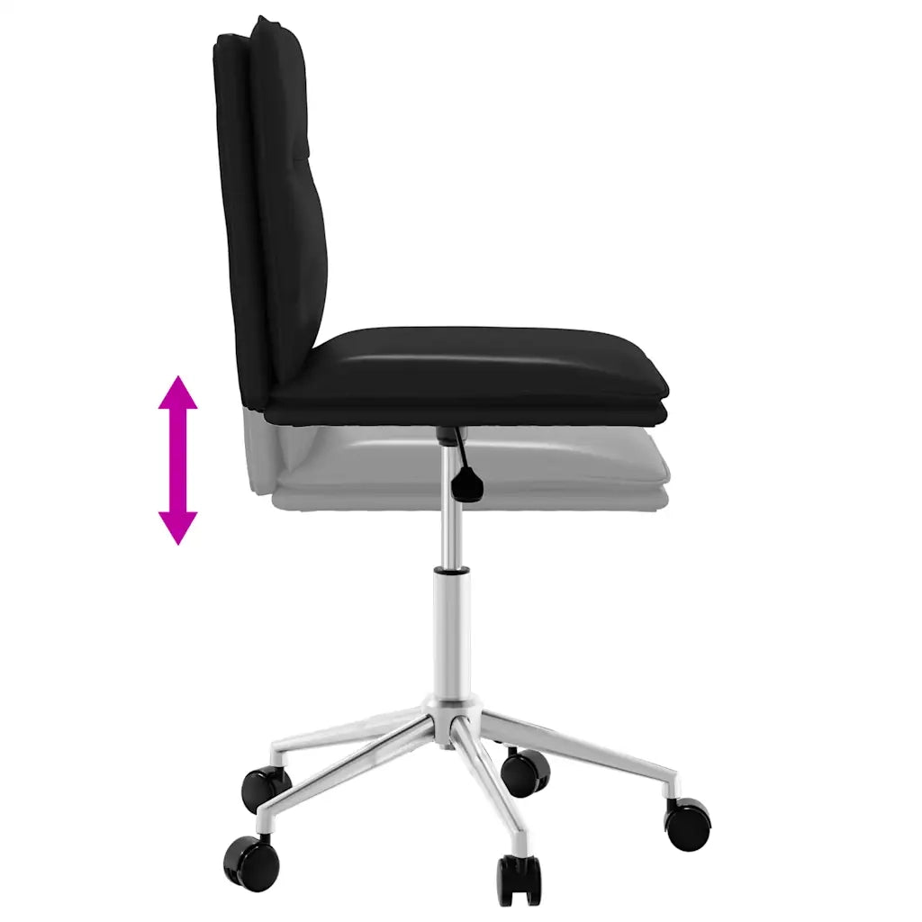 Sedia da Pranzo Nera in Similpelle 4101324