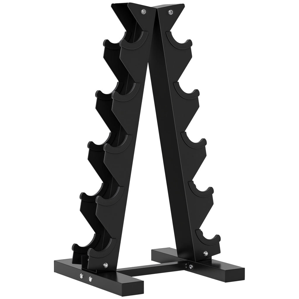 Portapesi a 5 Ripiani ¨C Xylo ¨C Acciaio Nero 35x33x66cm Carico 100kg