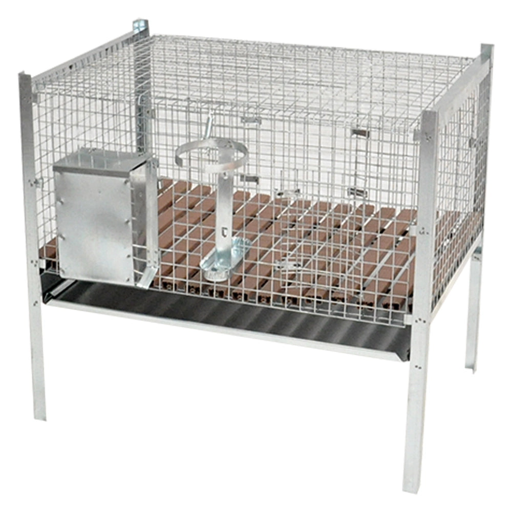 Gabbia Coniglio Maschio Mg Gabbie 73 X 50 X in PVC 80 cm