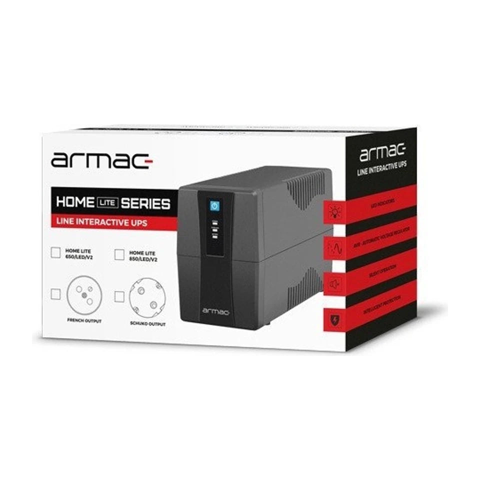 UPS ARMAC HOME LITE LINE-INT 2X230V EN HL650E/LEDV2