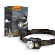 Lampada frontale tattica LED+COB 550lm IP65 Videx