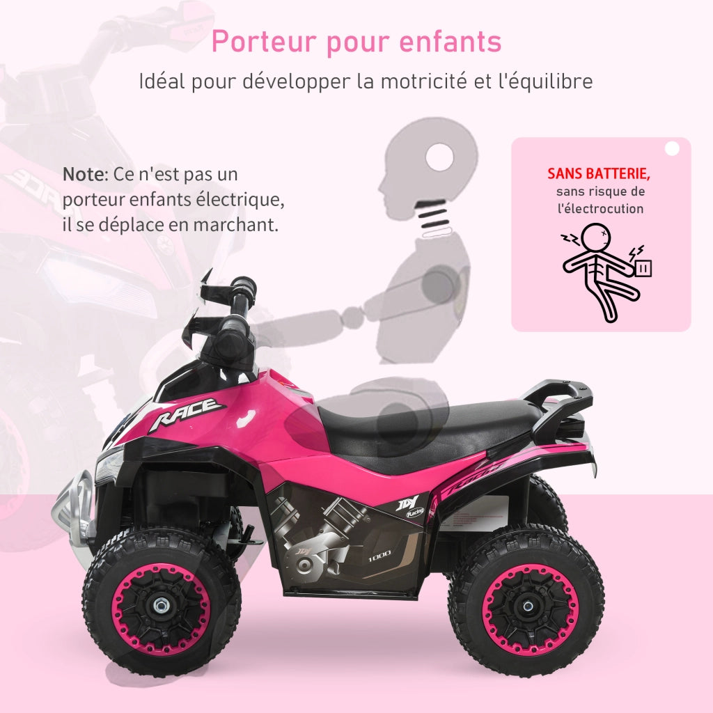 Portagiochi per Bambini ¨C zephmum ¨C 67x38x44 cm Rosa e Nero