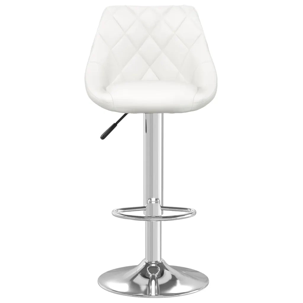 Sgabello da Bar Bianco in Similpelle 335169