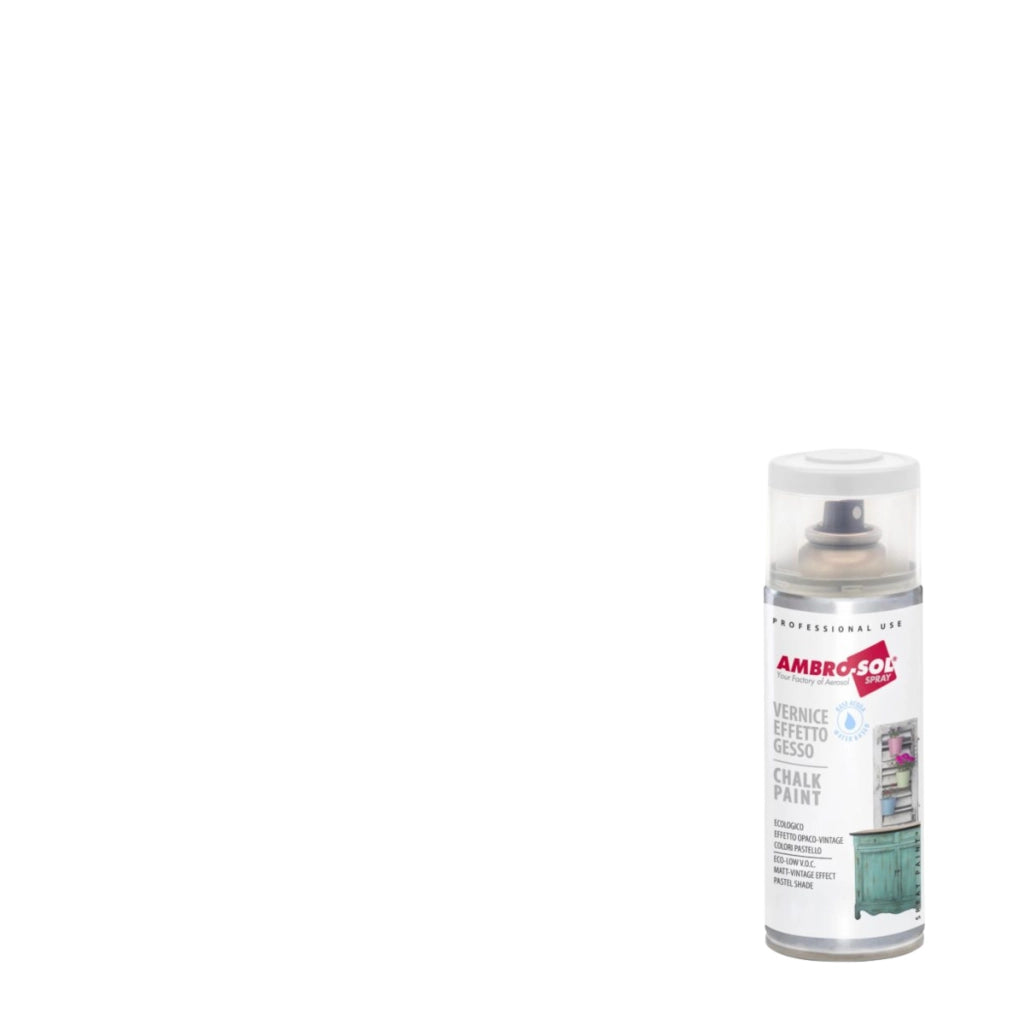 VERNICE EFFETTO GESSO 400ML BIANCO PURO SPRAY