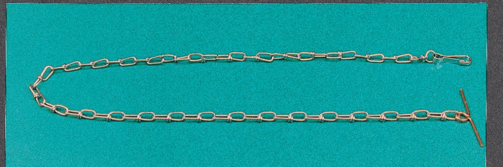 CATENA P/CANI CON MOSCHETTONE 300 CM*- 6,0 pz