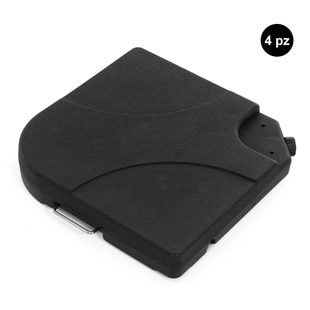Set di 4 basi per ombrellone in plastica 50x50 cm - BO10PL
