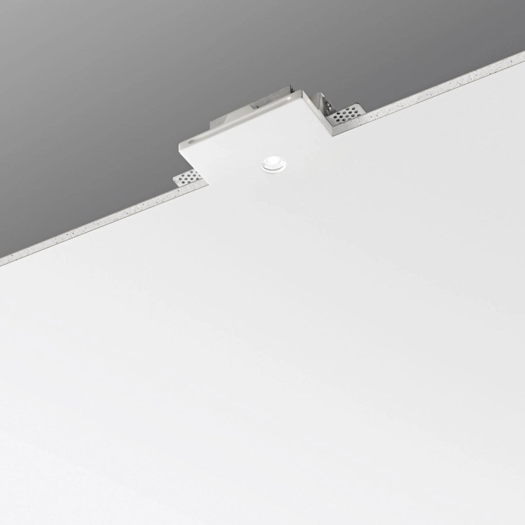 INCASSO LED COMET QUADRATO IN GESSO 7W 900LM 4000K 120X120X28MM IN GESSO VERNICIABILE