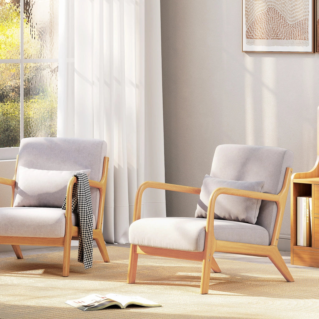 Poltrona relax velluto grigio ¨C zephmum ¨C gambe legno