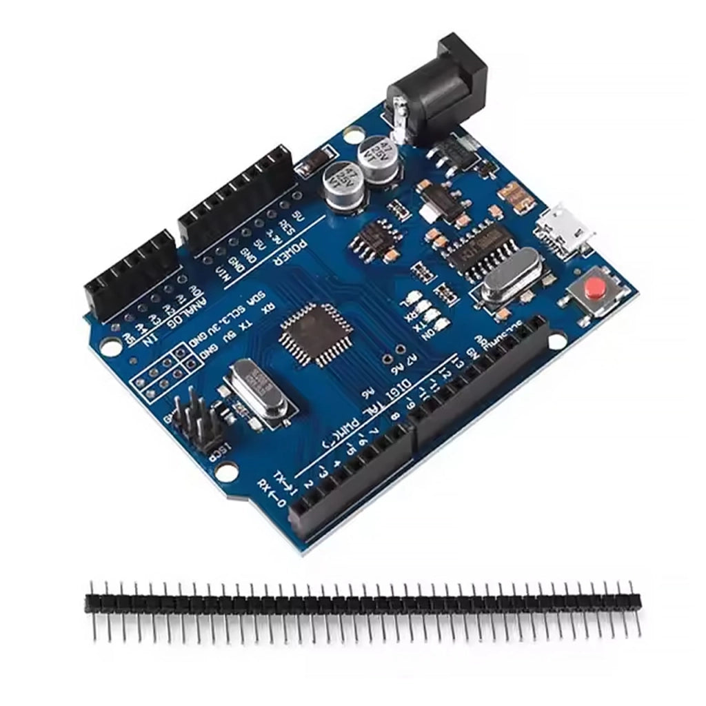 Modulo ACS A1 ATMEGA328 AVR Micro USB – Compatibile con Arduino UNO R3 | 5V, 32kB Flash, 16MHz