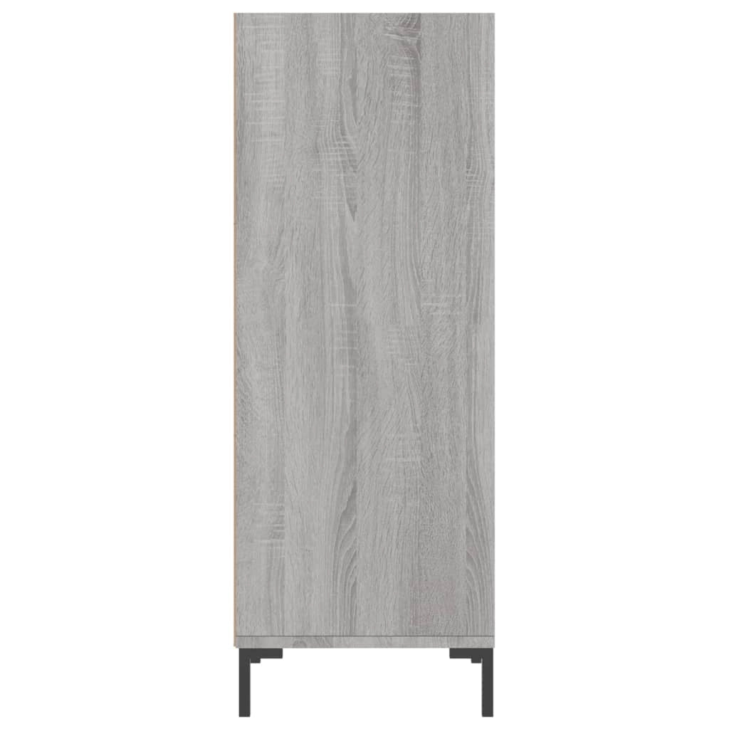 Buffet credenza cassettiera armadio mobile contenitore organizer cucina soggiorno salotto Sonoma 34,5 x 32,5 x 90 cm legno ingegnerizzato grigio 02_0036300