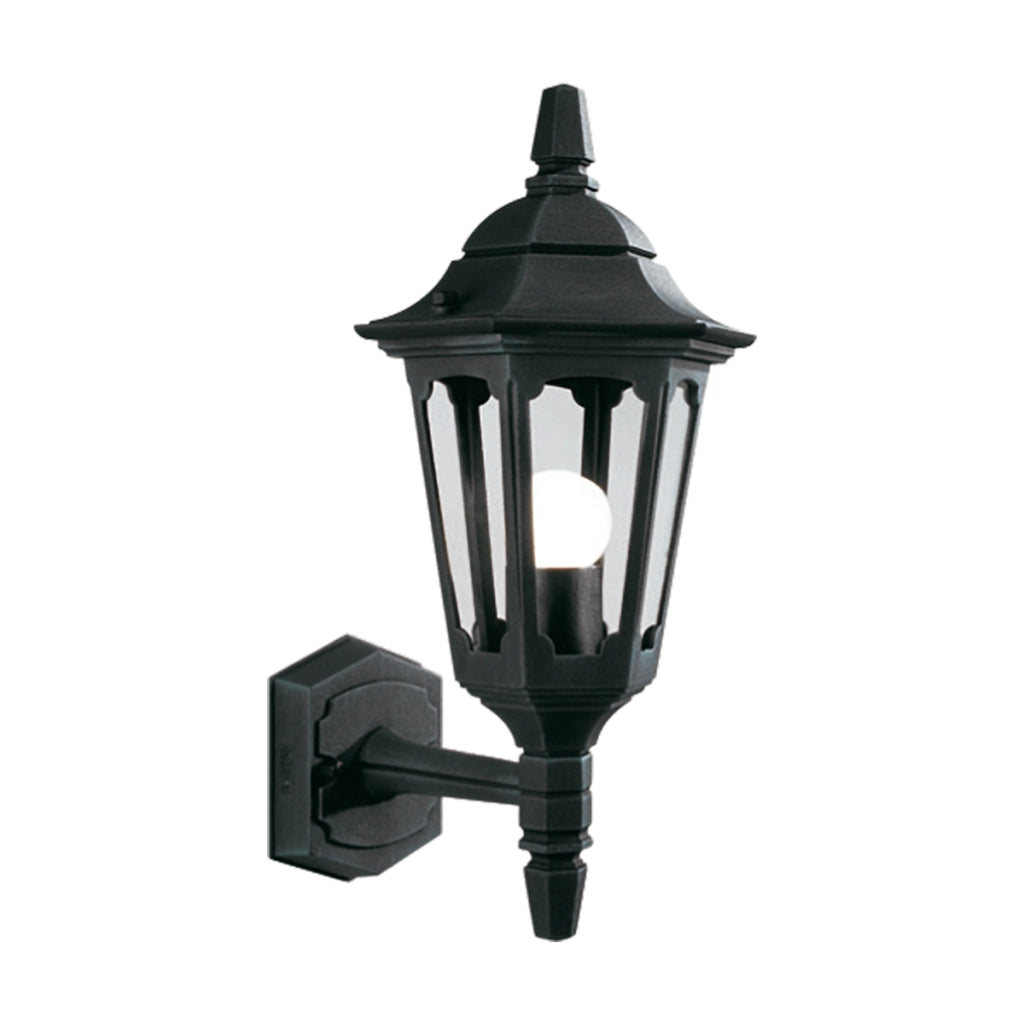 Applique esterna nera E27 60W IP44 Parish Mini Elstead