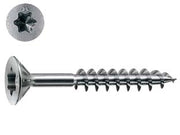 VITI PANEL-VIT PV TESTA SVASATA PIANA TORX ACCIAIO CHROMITING- - ø mm.4x70 - 200 pezzi MUSTAD