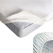 Trade Shop - Coprimaterasso Singolo Salvamaterasso Spugna Con Angoli Elasticizzato 1x2 -