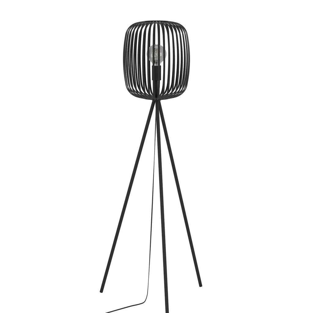 Piantana Minimal Romazzina Acciaio Nero 1 Luce E27