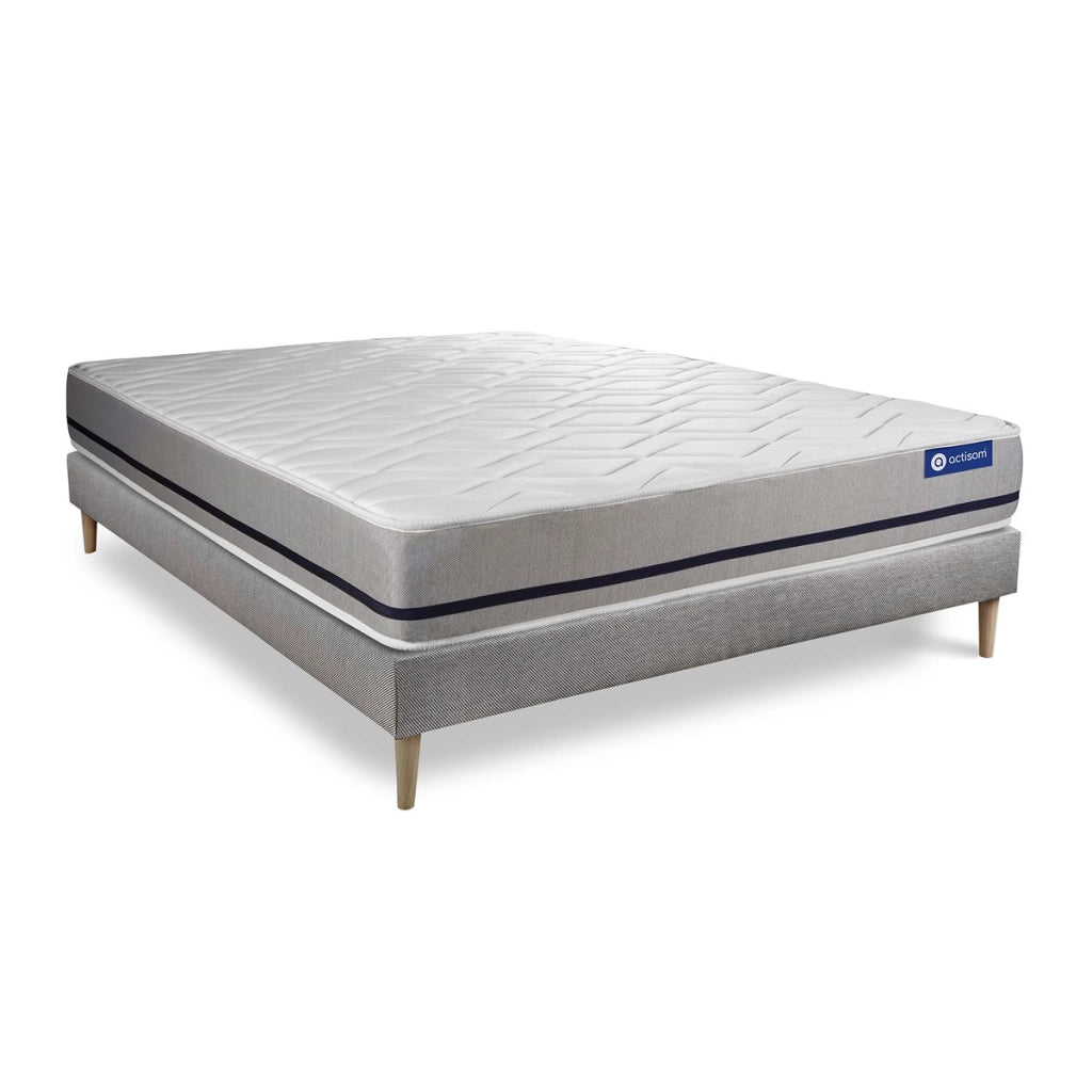Kit rete e materasso Actimemo soft 130x200cm - Spessore : 20cm- memory foam - Moderatamente rigido